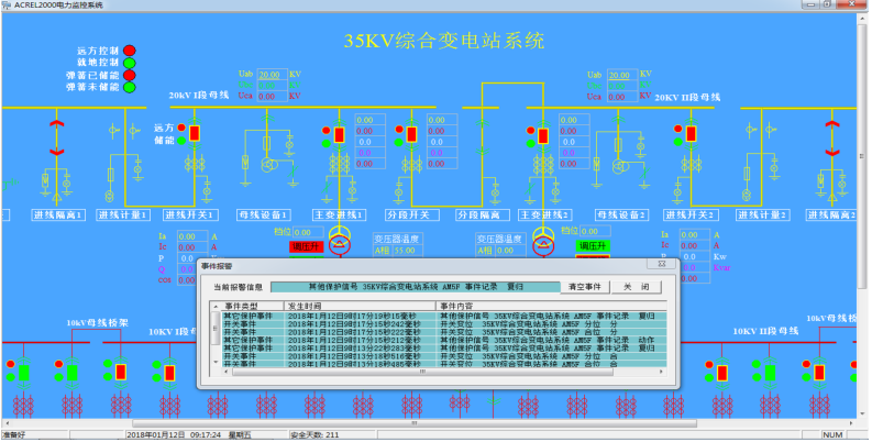 安科瑞10kv配电室电力监控系统 为企业节能降耗 实现远程抄表